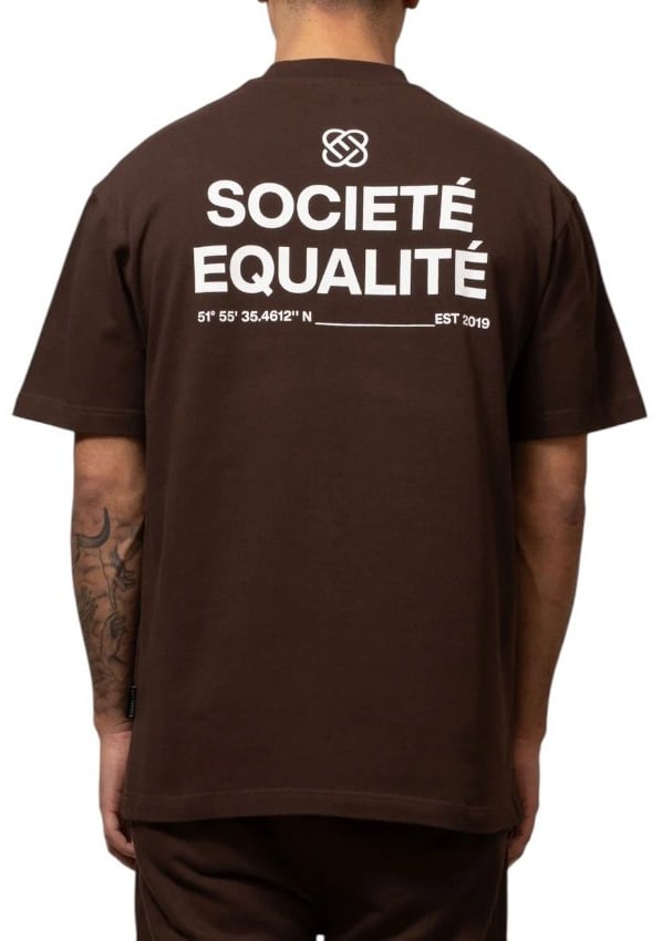 Equalité Heren T-shirt Bruin