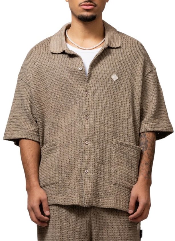 Equalité Heren Overshirt Bruin