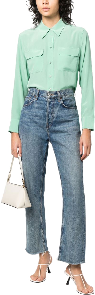 Equipment Shirts Green Groen