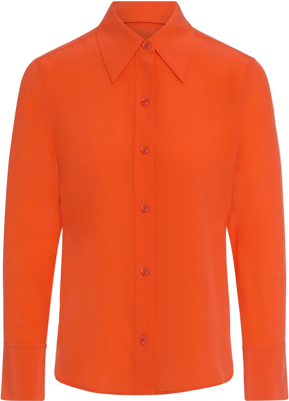 Equipment Silk shirt Oranje