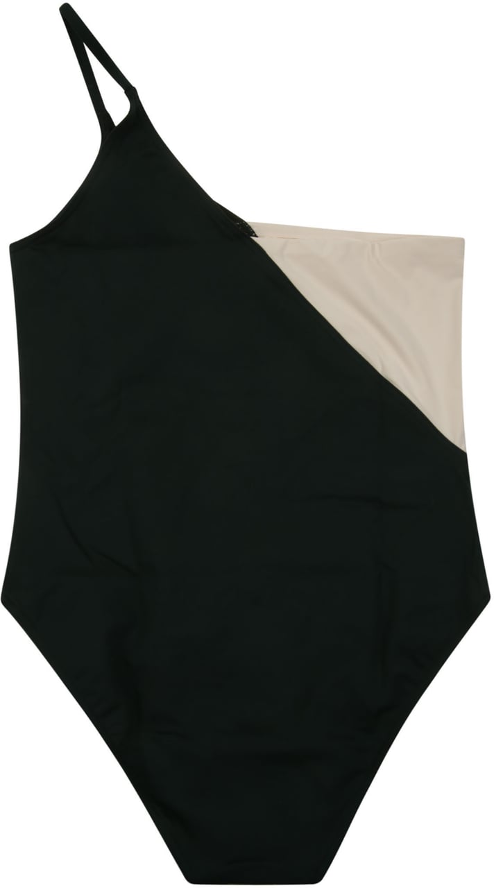 ERES Tandem One Shoulder Swimsuit Green Groen