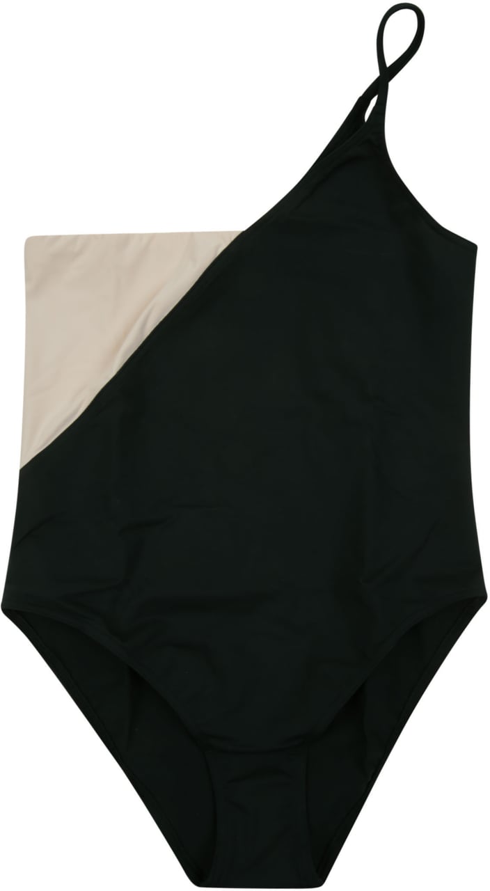 ERES Tandem One Shoulder Swimsuit Green Groen