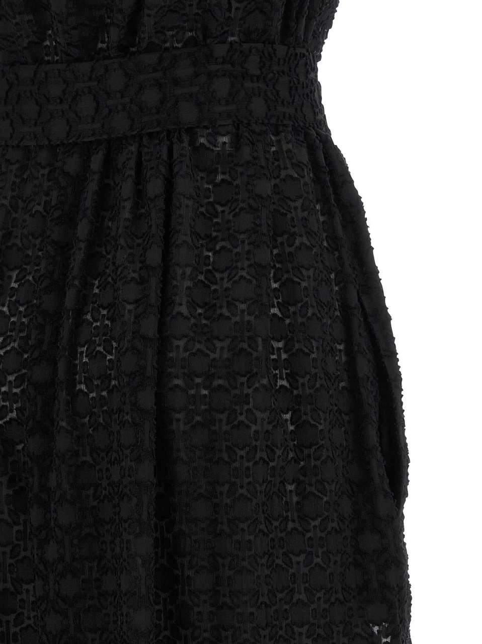 Eres Black Silk Jumpsuit Zwart