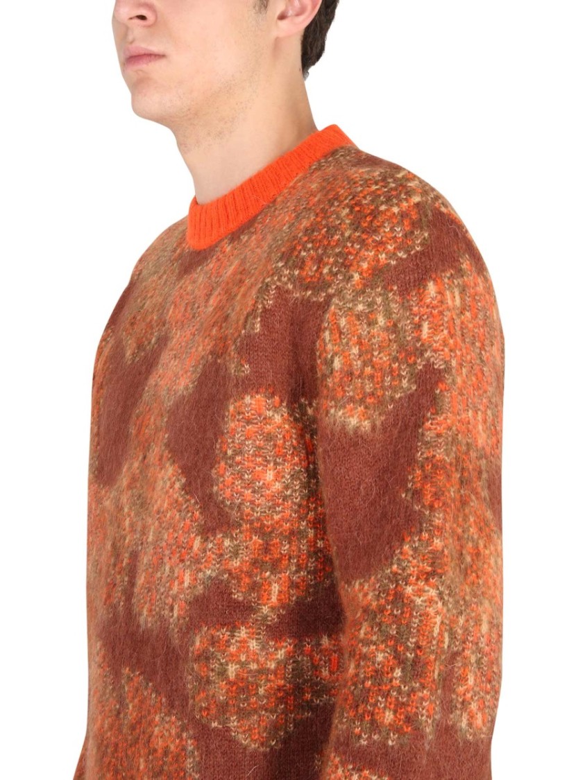 ERL Textured Knit Sweater Bruin