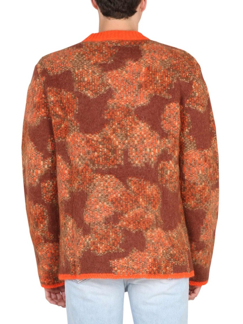 ERL Textured Knit Sweater Bruin