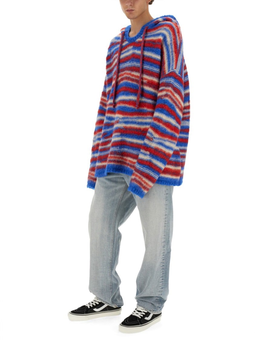 ERL Relaxed Fit Hooded Sweater Divers