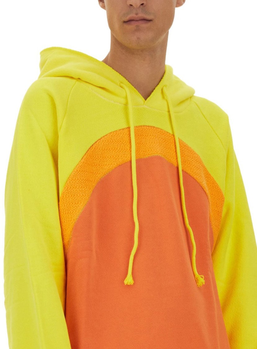 ERL "Rainbow" Sweatshirt Rood