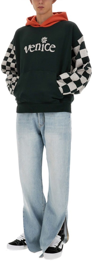 ERL "Venice" Sweatshirt Zwart