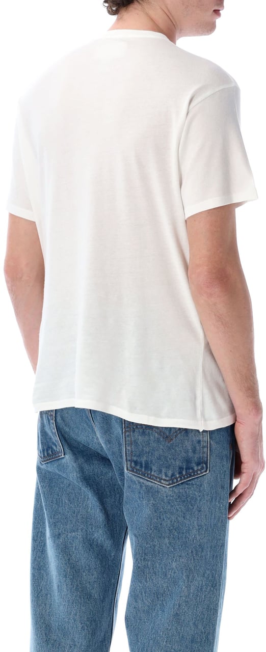 ERL California Signature T-Shirt Bianco Wit