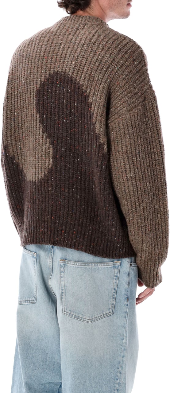 ERL Swirl Crewneck Marrone Bruin