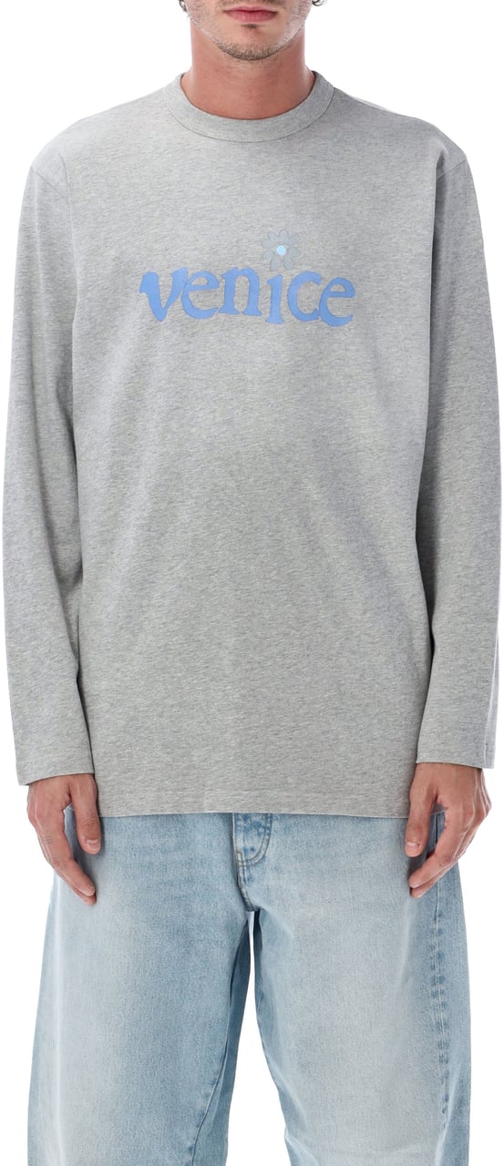 ERL Venice L/S Tee Grigio Grijs