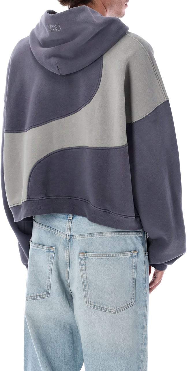 ERL Wave Hoodie Grigio Grijs