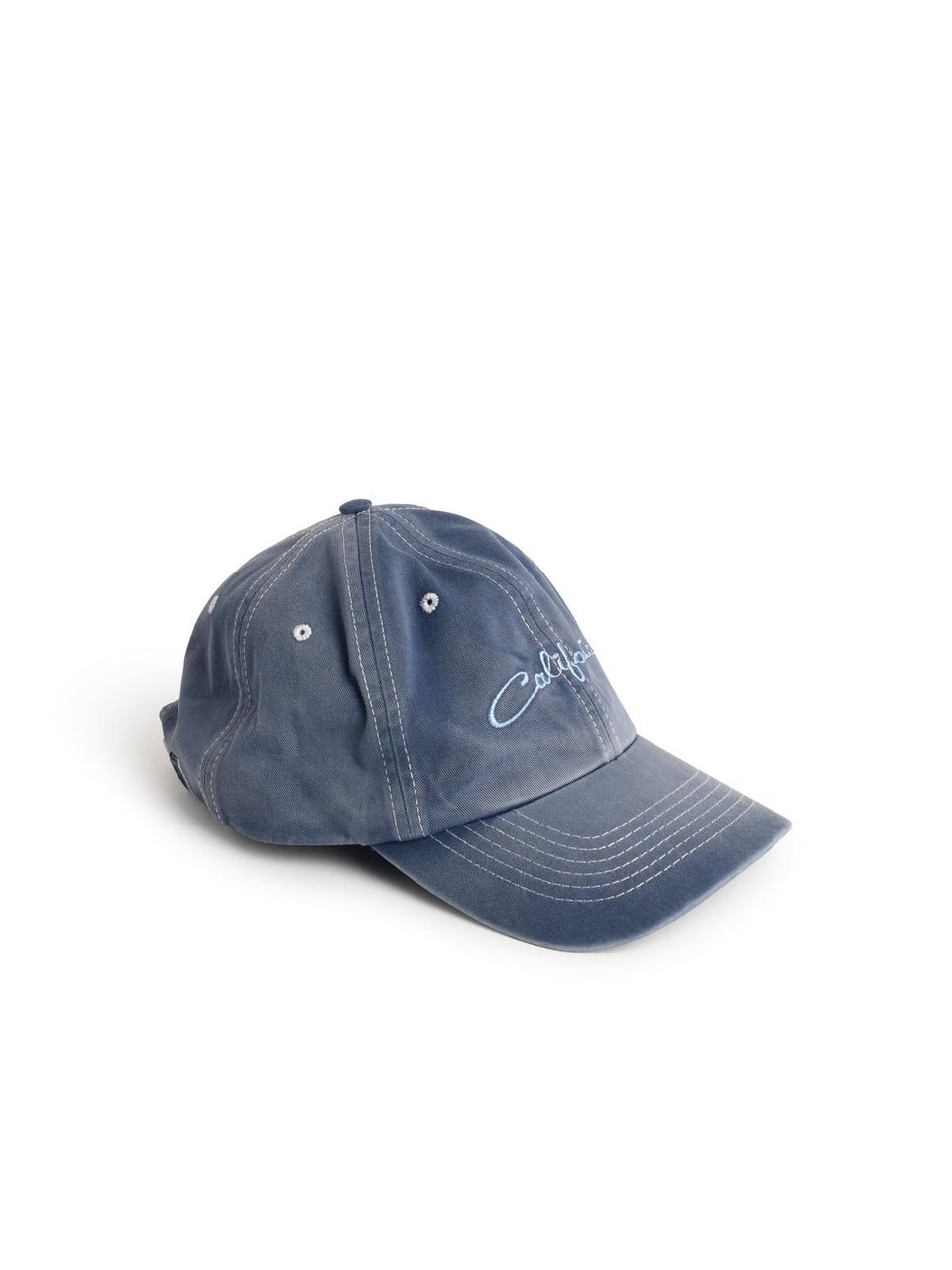 ERL 'California' Blue Cotton Cap Grijs
