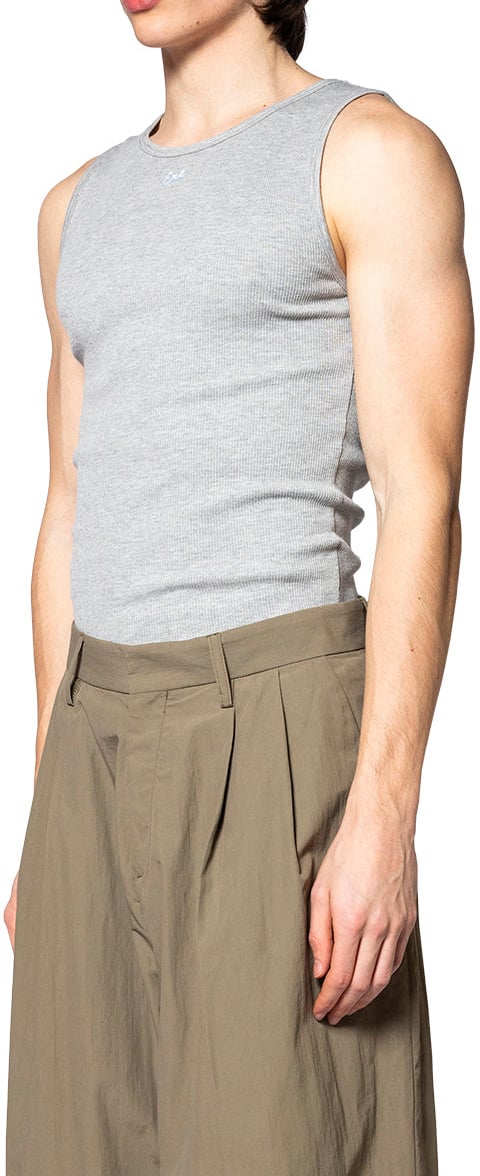 ERL STRIPED LONG SLEEVE POLO KNIT MULTI Divers