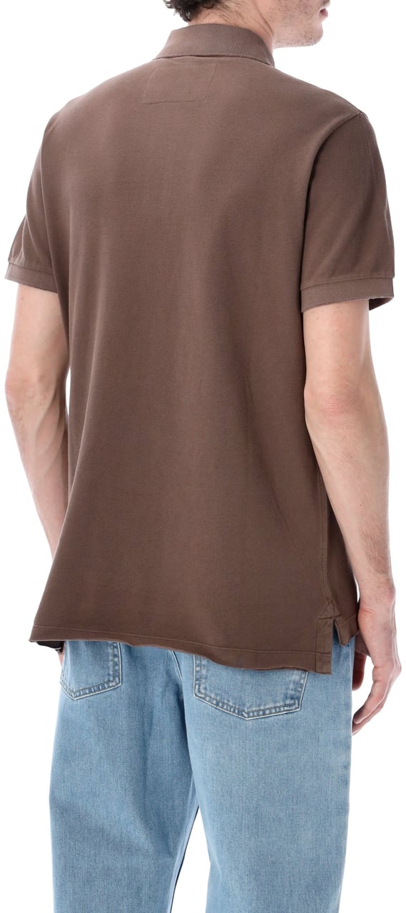 ERL ERL cotton piqué polo shirt Bruin