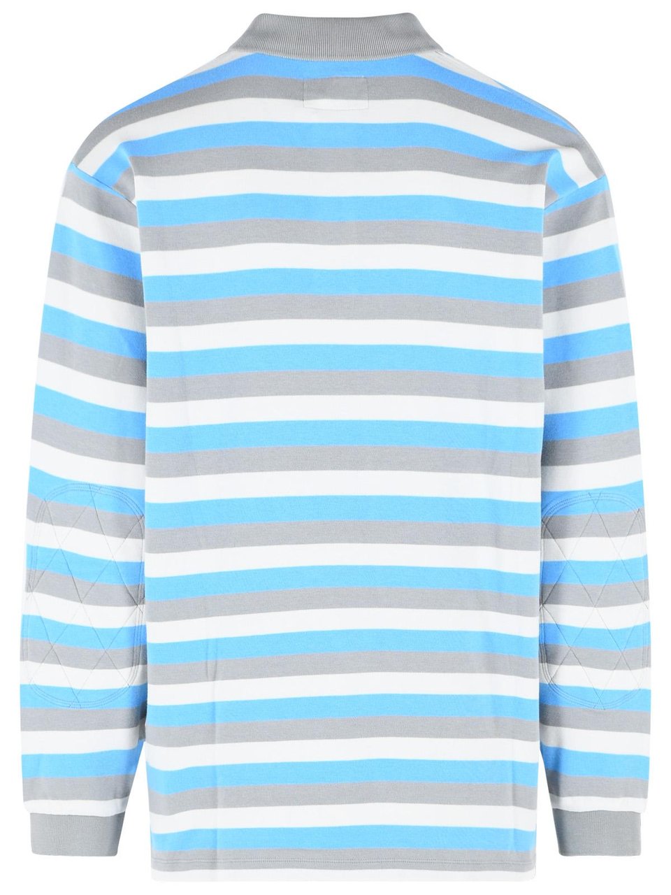 ERL Multicolor Cotton Polo Shirt Grijs