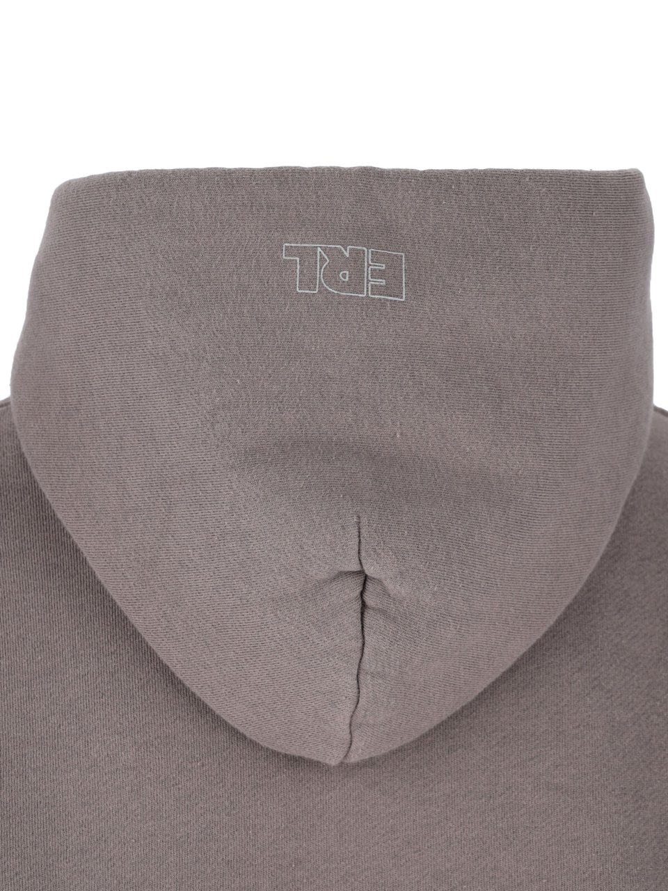 ERL Taupe Cotton Hooded Sweatshirt Neutraal