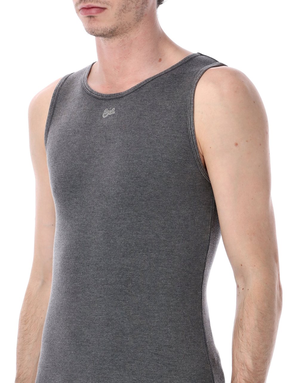 ERL Tank Top Faded Black Zwart