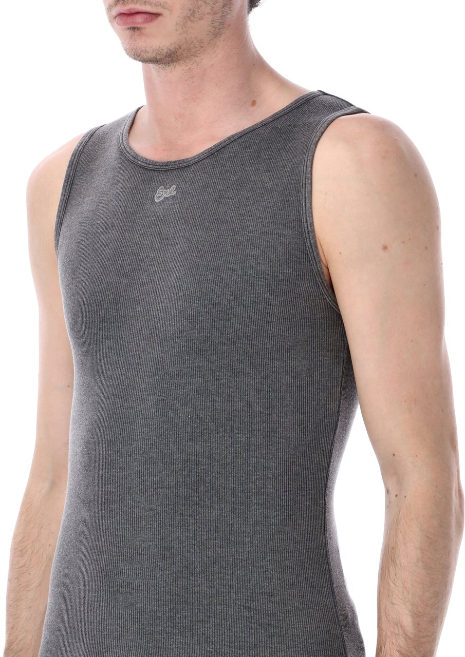 ERL ERL ribbed tank top Zwart