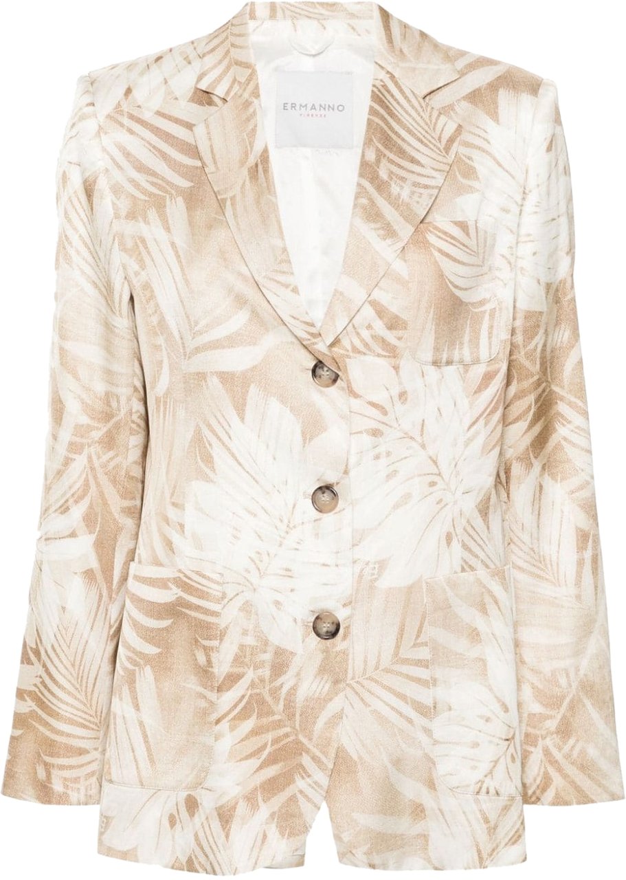 Ermanno Firenze Jacket Beige Beige