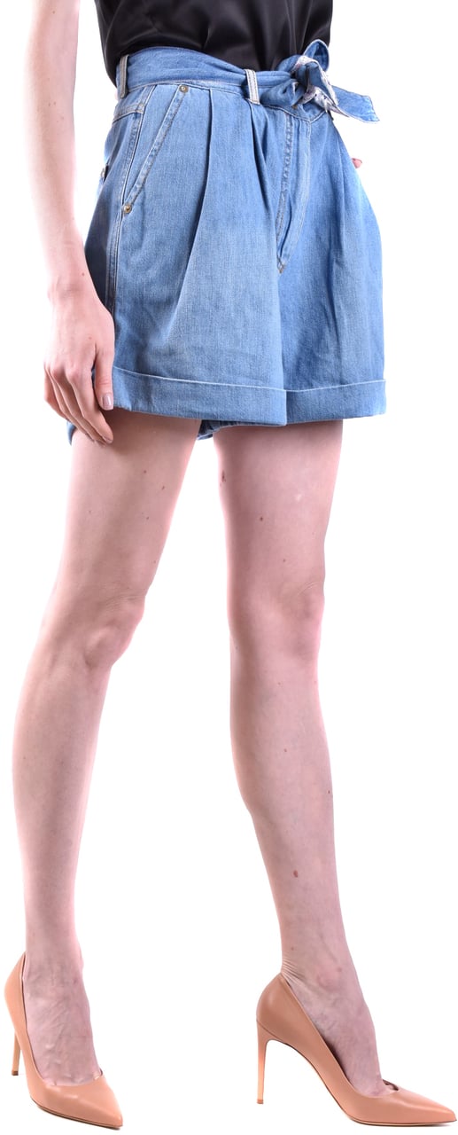 Ermanno Firenze Shorts Blue Blauw