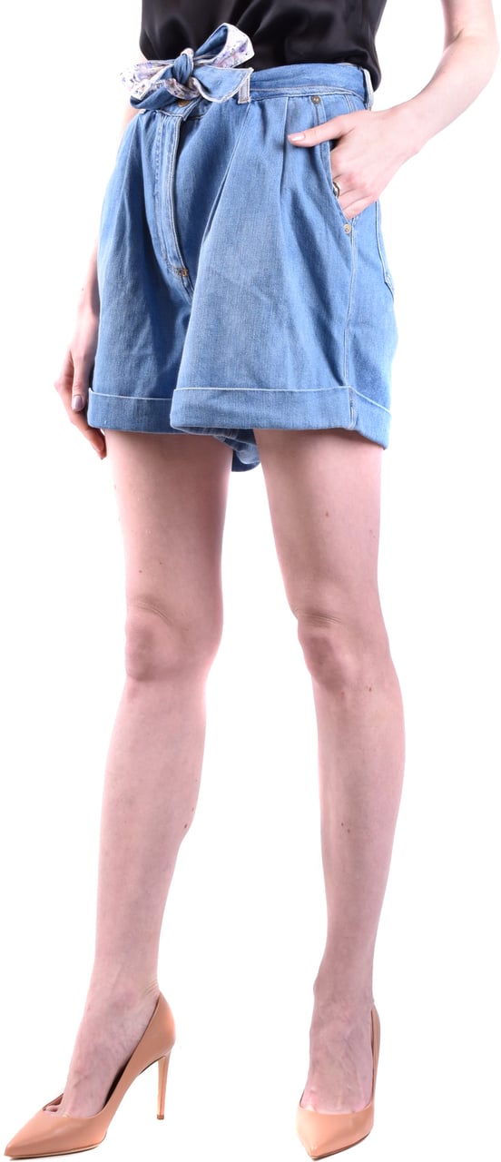 Ermanno Firenze Shorts Blue Blauw
