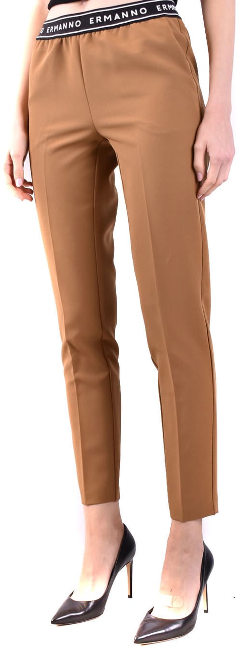 Ermanno Firenze Trousers Green Groen
