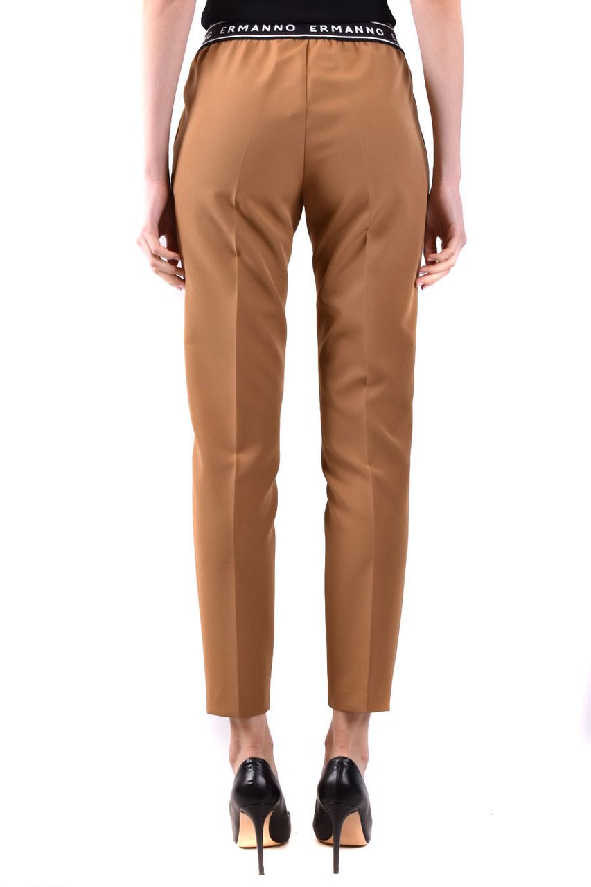 Ermanno Firenze Trousers Green Groen
