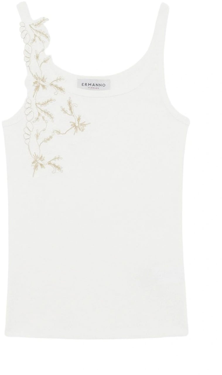 Ermanno Firenze Tops White Wit