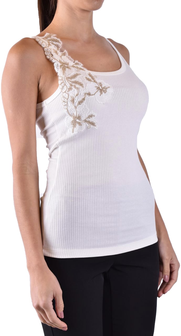 Ermanno Firenze Tops White Wit