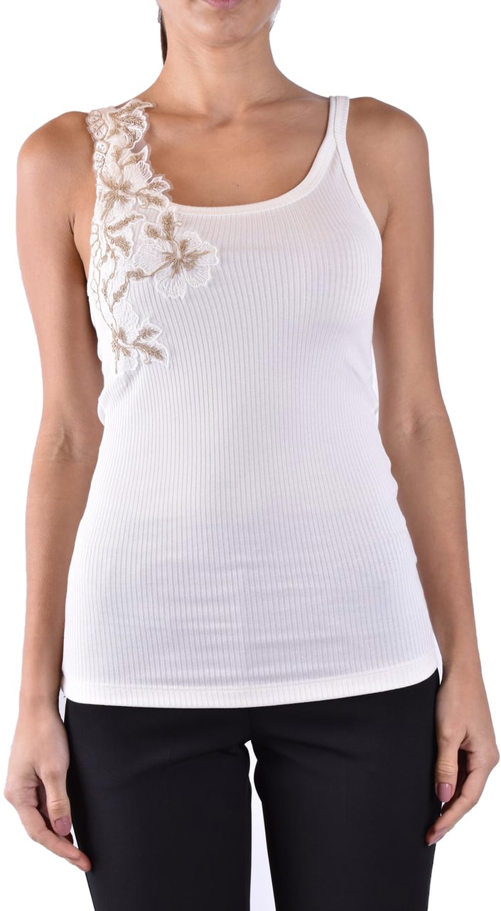 Ermanno Firenze Tops White Wit