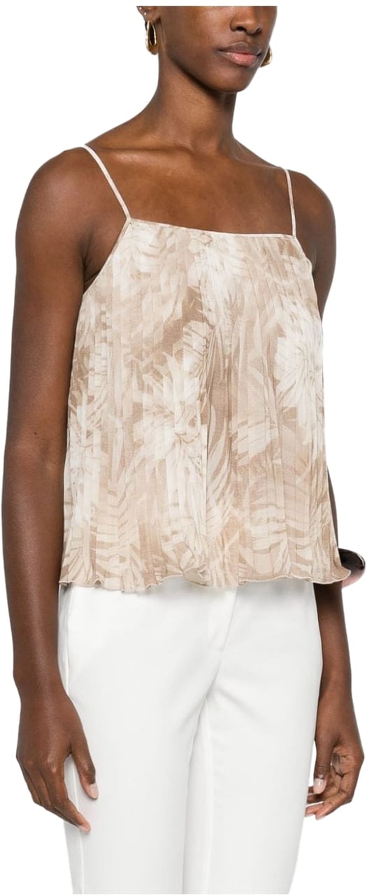 Ermanno Firenze Top Beige Beige