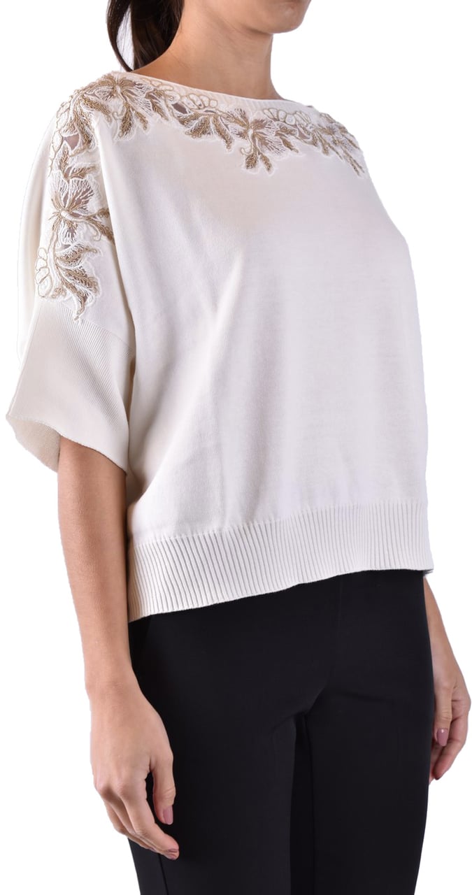 Ermanno Firenze Sweaters White Wit