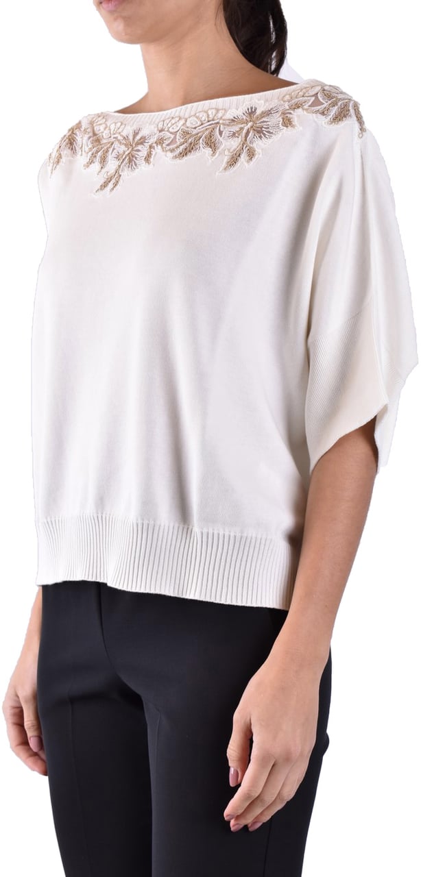 Ermanno Firenze Sweaters White Wit