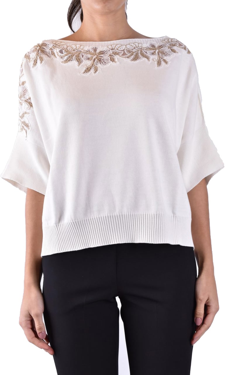 Ermanno Firenze Sweaters White Wit