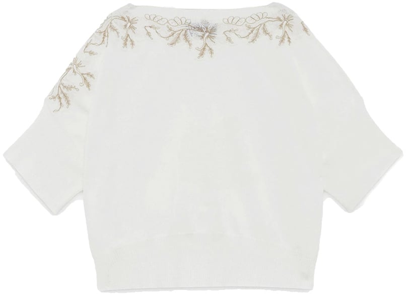 Ermanno Firenze Sweaters White Wit