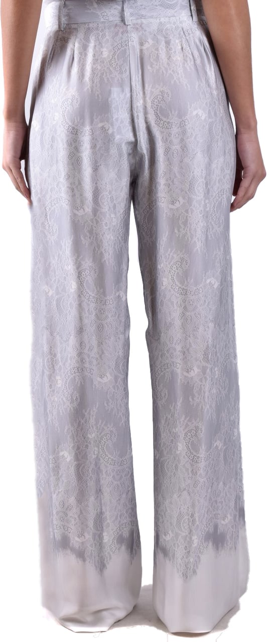 Ermanno Firenze Trousers Gray Grijs