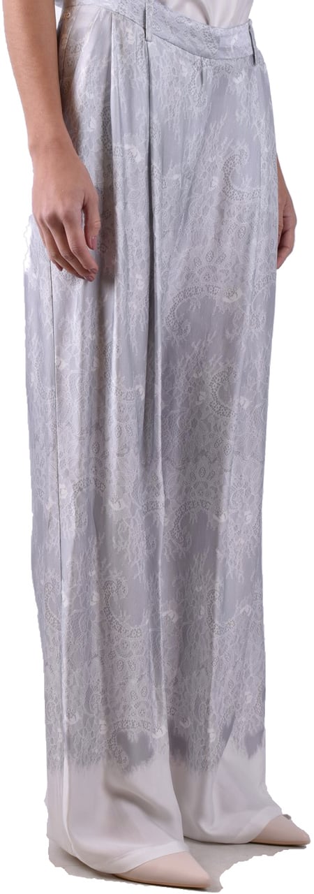 Ermanno Firenze Trousers Gray Grijs