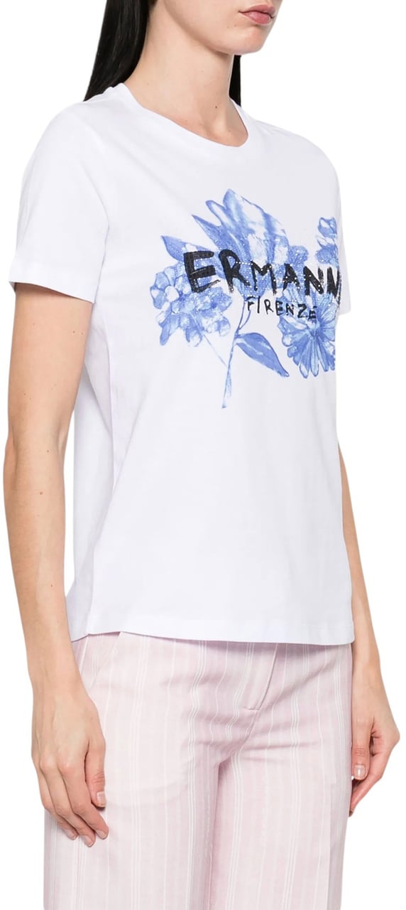 Ermanno Firenze T-Shirts And Polos White Wit