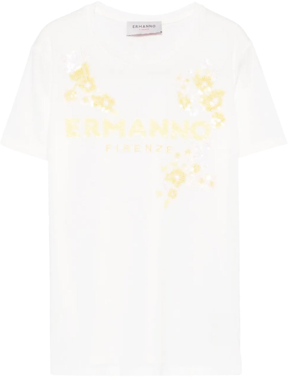 Ermanno Firenze T-Shirts And Polos White Wit
