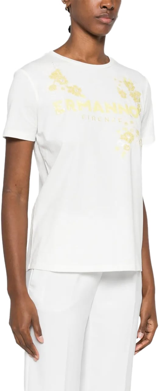 Ermanno Firenze T-Shirts And Polos White Wit