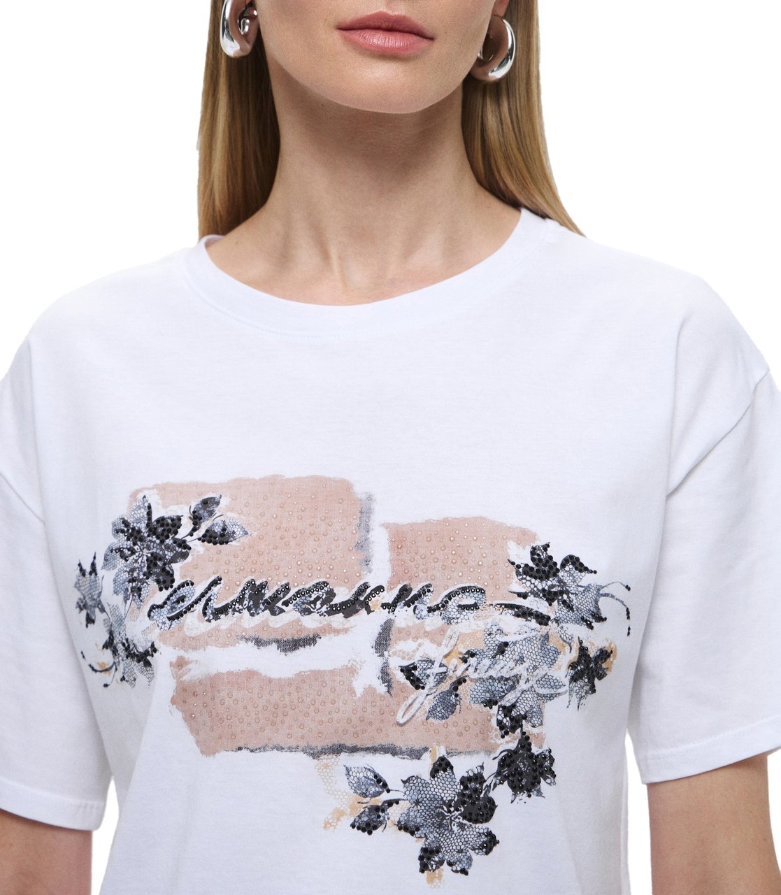 Ermanno Firenze T-Shirts And Polos Biancomounero Wit