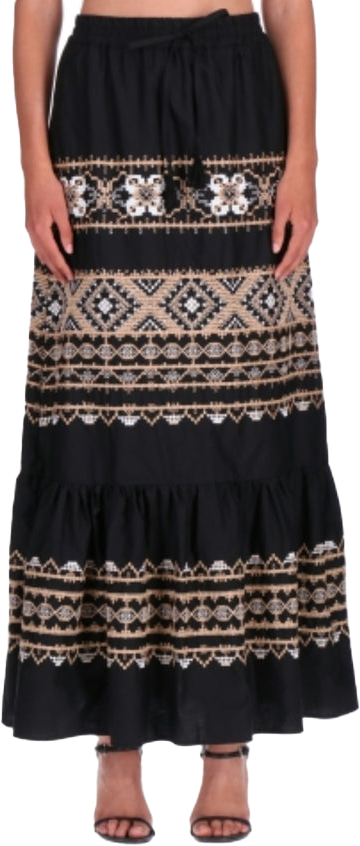 Ermanno Firenze Skirts Nerocammello Zwart