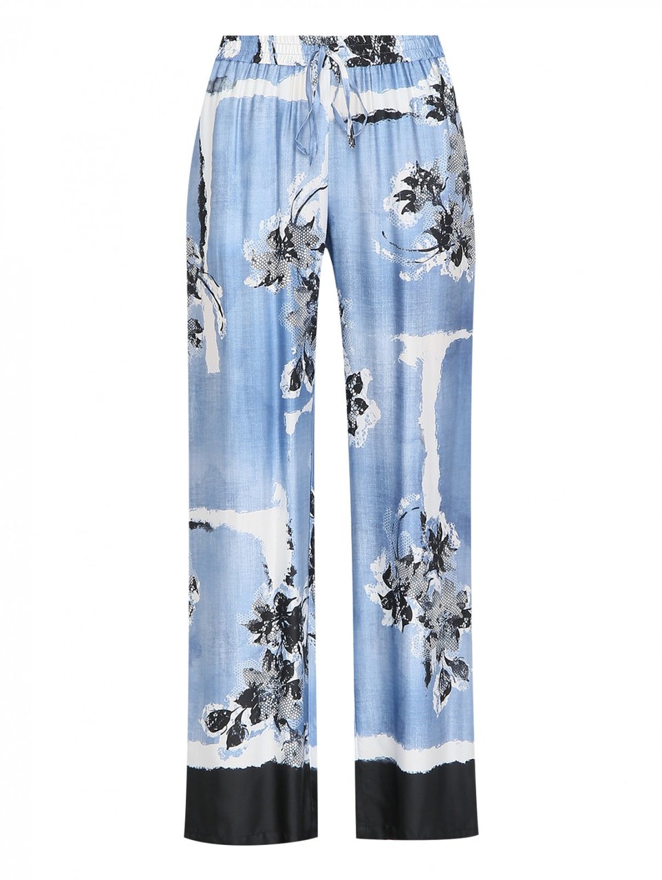 Ermanno Firenze Trousers Blue Blauw