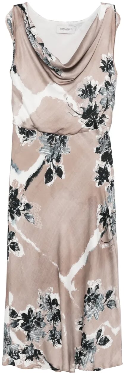 Ermanno Firenze Dresses Beige Beige