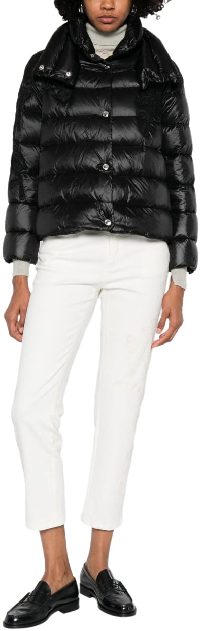 Ermanno Firenze Coats Black Zwart