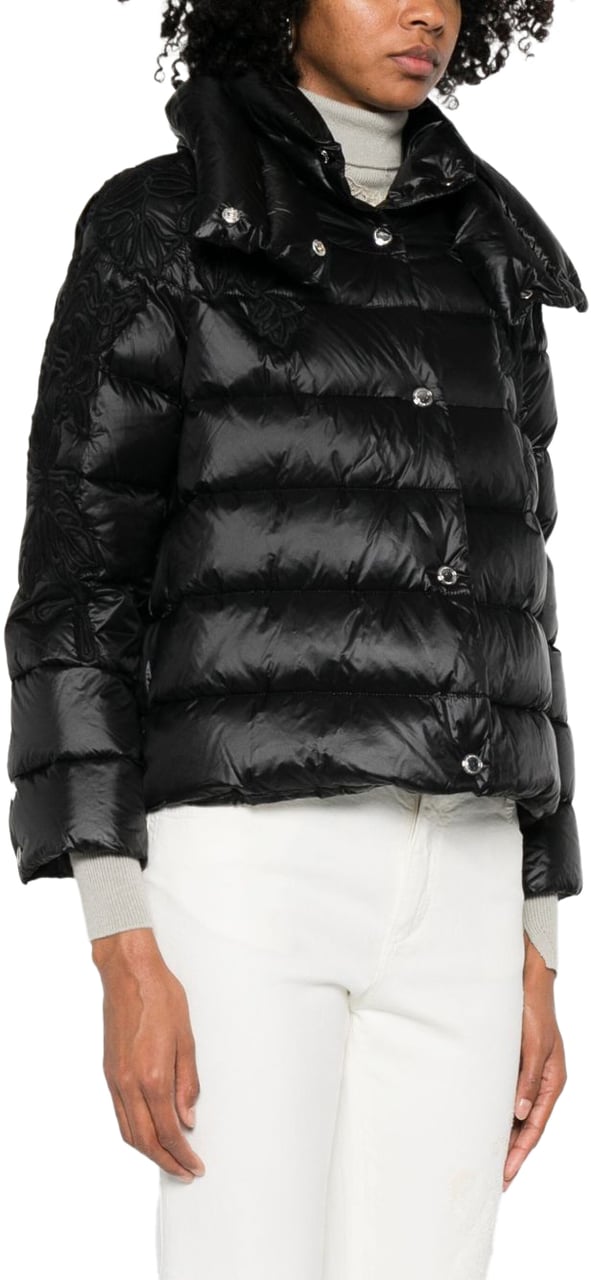 Ermanno Firenze Coats Black Zwart