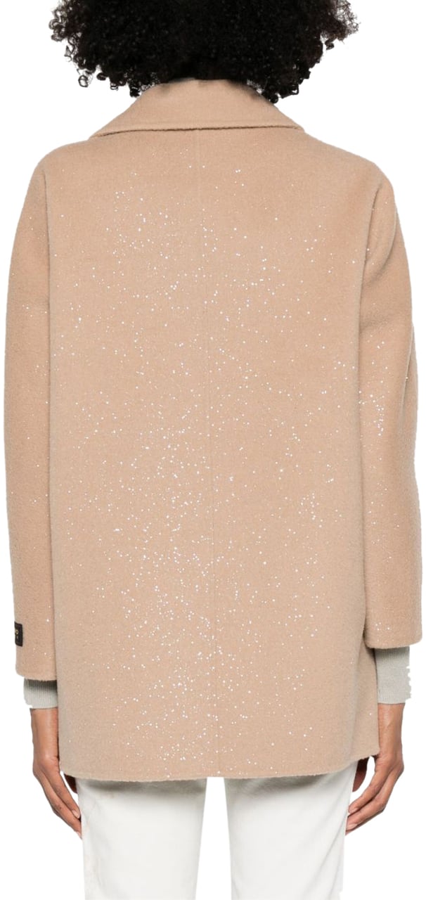 Ermanno Firenze Coats Dove Grey Grijs