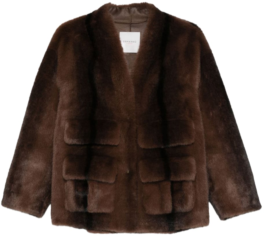 Ermanno Firenze Jackets Brown Bruin