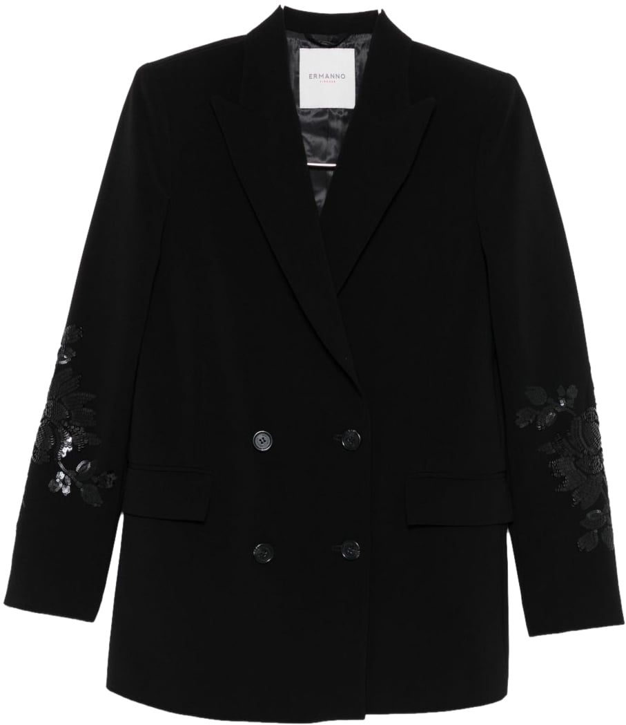 Ermanno Firenze Jackets Black Zwart